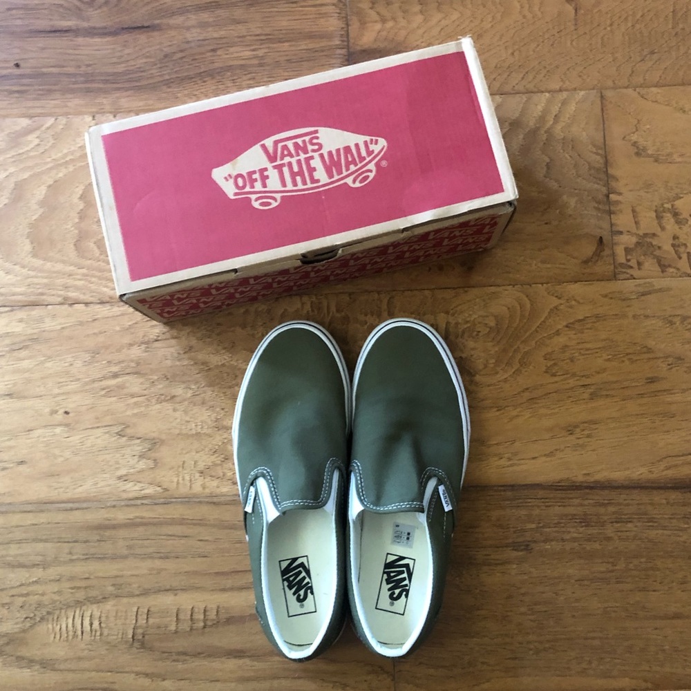 Slip on Men’s 9 Vans Winter Moss